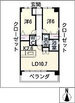 ヴェルドミールII 305 ｜ 愛知県東海市中央町1丁目271（賃貸マンション2LDK・3階・55.10㎡） その2