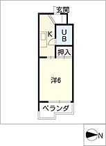 パーク白山  ｜ 愛知県半田市白山町2丁目（賃貸マンション1K・2階・18.90㎡） その2