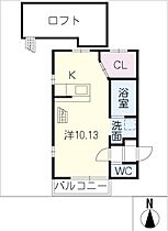 カーサヴェローナ　北棟  ｜ 三重県桑名市陽だまりの丘1丁目（賃貸アパート1K・2階・26.08㎡） その2