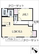 ツヴァイテ  ｜ 三重県いなべ市員弁町大泉新田（賃貸アパート1LDK・1階・54.60㎡） その2