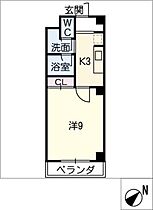 ウエストハイム  ｜ 三重県四日市市西富田町（賃貸マンション1K・2階・29.75㎡） その2