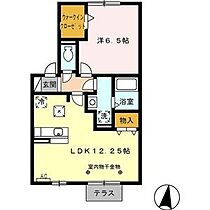 ソフィア　エム 102 ｜ 三重県四日市市ときわ2丁目11番4号（賃貸アパート1LDK・1階・45.12㎡） その2