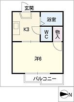 グリーンパーク泊山崎  ｜ 三重県四日市市泊山崎町（賃貸アパート1K・2階・20.00㎡） その2