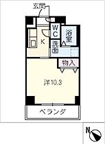 Ｗｈｉｔｅ　Ｃｉｔｙ　西新地  ｜ 三重県四日市市西新地（賃貸マンション1K・7階・34.50㎡） その2