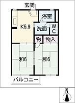 リバーサイド花ノ木  ｜ 三重県四日市市釆女町（賃貸アパート2K・2階・35.30㎡） その1