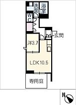 ツヴェルフ  ｜ 三重県四日市市南浜田町（賃貸マンション1LDK・1階・41.60㎡） その2