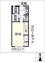 ビリーヴ　（東棟）  ｜ 三重県四日市市芝田2丁目（賃貸アパート1R・1階・31.50㎡） その2