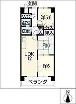 プレステージ西浦  ｜ 三重県四日市市西浦1丁目（賃貸マンション3LDK・7階・63.27㎡） その2