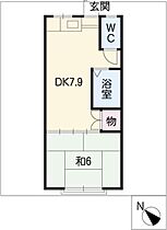 コーポＺＯＯ  ｜ 三重県鈴鹿市末広東（賃貸マンション1DK・1階・30.78㎡） その2