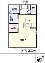 アールＭ．Ｋ　Ｂ棟  ｜ 三重県鈴鹿市中江島町（賃貸アパート1K・2階・31.98㎡） その2