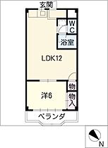 第一中島ビル  ｜ 三重県鈴鹿市西条3丁目（賃貸マンション1LDK・2階・40.00㎡） その2