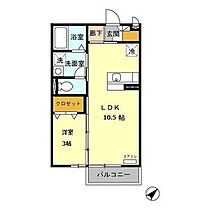 レセンテ白子 206 ｜ 三重県鈴鹿市白子1丁目33-8（賃貸アパート1LDK・2階・33.26㎡） その2