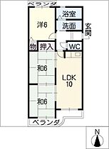 セントラル21  ｜ 三重県津市桜橋1丁目（賃貸マンション3LDK・1階・66.00㎡） その2