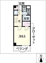 Ｅｎａｍユーアイ  ｜ 三重県津市一身田中野（賃貸マンション1K・1階・32.80㎡） その2