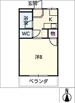 栗真ロイヤルハイツ　東棟  ｜ 三重県津市栗真町屋町（賃貸マンション1K・2階・23.18㎡） その2