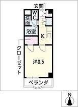 Ｅｎａｍユーアイ  ｜ 三重県津市一身田中野（賃貸マンション1K・1階・32.80㎡） その2