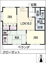 リュミエール  ｜ 三重県津市津興（賃貸マンション3LDK・3階・59.11㎡） その2