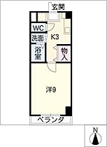 アヴェニューコート栗真Ｂ棟  ｜ 三重県津市栗真中山町（賃貸マンション1K・6階・28.80㎡） その2