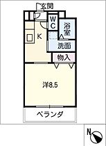 Ｈｉｇｈ　Ｊｕｍｐ  ｜ 三重県津市江戸橋1丁目（賃貸マンション1K・2階・30.00㎡） その2