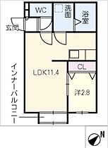 Ａｕｂｅｌ  ｜ 三重県津市住吉町（賃貸アパート1LDK・1階・31.05㎡） その2