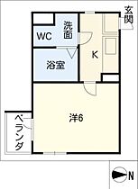 タウンコート中村  ｜ 愛知県名古屋市中村区草薙町3丁目（賃貸マンション1K・2階・21.08㎡） その2