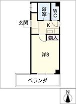 トヨミコーポ  ｜ 愛知県名古屋市中村区藤江町3丁目（賃貸マンション1K・2階・22.40㎡） その2