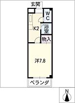 コスモＭ73  ｜ 愛知県名古屋市千種区春岡通7丁目（賃貸マンション1K・3階・24.30㎡） その2