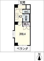 スターブル・517  ｜ 愛知県名古屋市千種区今池5丁目（賃貸マンション1K・4階・24.00㎡） その2