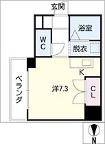 Ｔ’ｓドリーム名駅南  ｜ 愛知県名古屋市中村区名駅南3丁目（賃貸マンション1R・5階・21.75㎡） その2