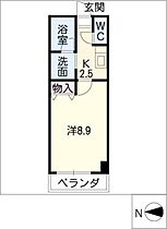 フレア　エスペランサ  ｜ 愛知県名古屋市中村区黄金通2丁目（賃貸マンション1K・3階・27.90㎡） その2