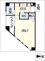 ラ・ポルト  ｜ 愛知県名古屋市西区新道1丁目（賃貸マンション1K・2階・23.16㎡） その2