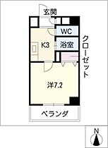 シイノマンション  ｜ 愛知県名古屋市西区笹塚町1丁目（賃貸マンション1K・2階・24.79㎡） その2