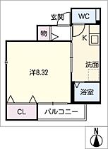 サングレイス  ｜ 愛知県名古屋市西区中小田井2丁目（賃貸アパート1K・1階・26.55㎡） その2