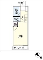 メゾン中花  ｜ 愛知県名古屋市中川区中花町（賃貸アパート1R・1階・19.87㎡） その2