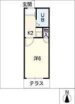 カーサ神宮西  ｜ 愛知県名古屋市熱田区旗屋2丁目（賃貸アパート1K・1階・16.66㎡） その2