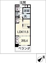 ＣＯＮＦＩＤＥＮＣＥ日比野  ｜ 愛知県名古屋市熱田区西郊通2丁目（賃貸マンション1LDK・3階・44.80㎡） その2