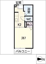 シャンブル山王  ｜ 愛知県名古屋市中川区山王3丁目（賃貸アパート1K・1階・21.60㎡） その2