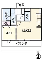 金山アイサンメゾン  ｜ 愛知県名古屋市熱田区花町（賃貸アパート1LDK・3階・29.25㎡） その2