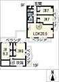 ブロア白鳥庭園10階12.8万円
