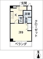 エトワール  ｜ 愛知県名古屋市緑区鳴海町字上汐田（賃貸マンション1K・3階・30.74㎡） その2