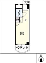 ベルメゾンＮＡＲＵＭＩ  ｜ 愛知県名古屋市緑区大将ケ根2丁目（賃貸マンション1K・5階・22.96㎡） その2