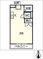 Ｍｈ－Ａｒｃ南ヶ丘  ｜ 愛知県名古屋市緑区緑花台（賃貸アパート1K・1階・22.58㎡） その2