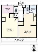 メゾンリリーベル  ｜ 愛知県名古屋市緑区鳥澄3丁目（賃貸マンション1LDK・1階・55.84㎡） その2