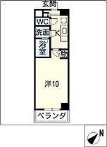 アイリス・K 302 ｜ 愛知県名古屋市緑区鳴海町字上汐田179-1（賃貸マンション1K・3階・29.43㎡） その2