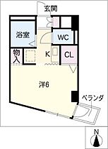 サンパーク上前津  ｜ 愛知県名古屋市中区大須4丁目（賃貸マンション1R・12階・20.44㎡） その2