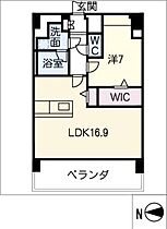 リシュドール大須  ｜ 愛知県名古屋市中区大須1丁目（賃貸マンション1LDK・12階・57.18㎡） その2