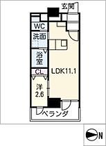 アルファパル久屋南  ｜ 愛知県名古屋市中区千代田1丁目（賃貸マンション1LDK・7階・32.92㎡） その2