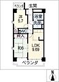 藤和シティコープ千代田8階8.2万円