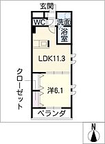 エスプラネード　Ｗｅｓｔ棟  ｜ 愛知県名古屋市北区城見通1丁目（賃貸マンション1LDK・1階・40.68㎡） その2