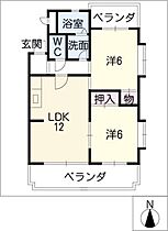 センチュリーハイツ21  ｜ 愛知県名古屋市北区田幡1丁目（賃貸マンション2LDK・1階・53.18㎡） その2